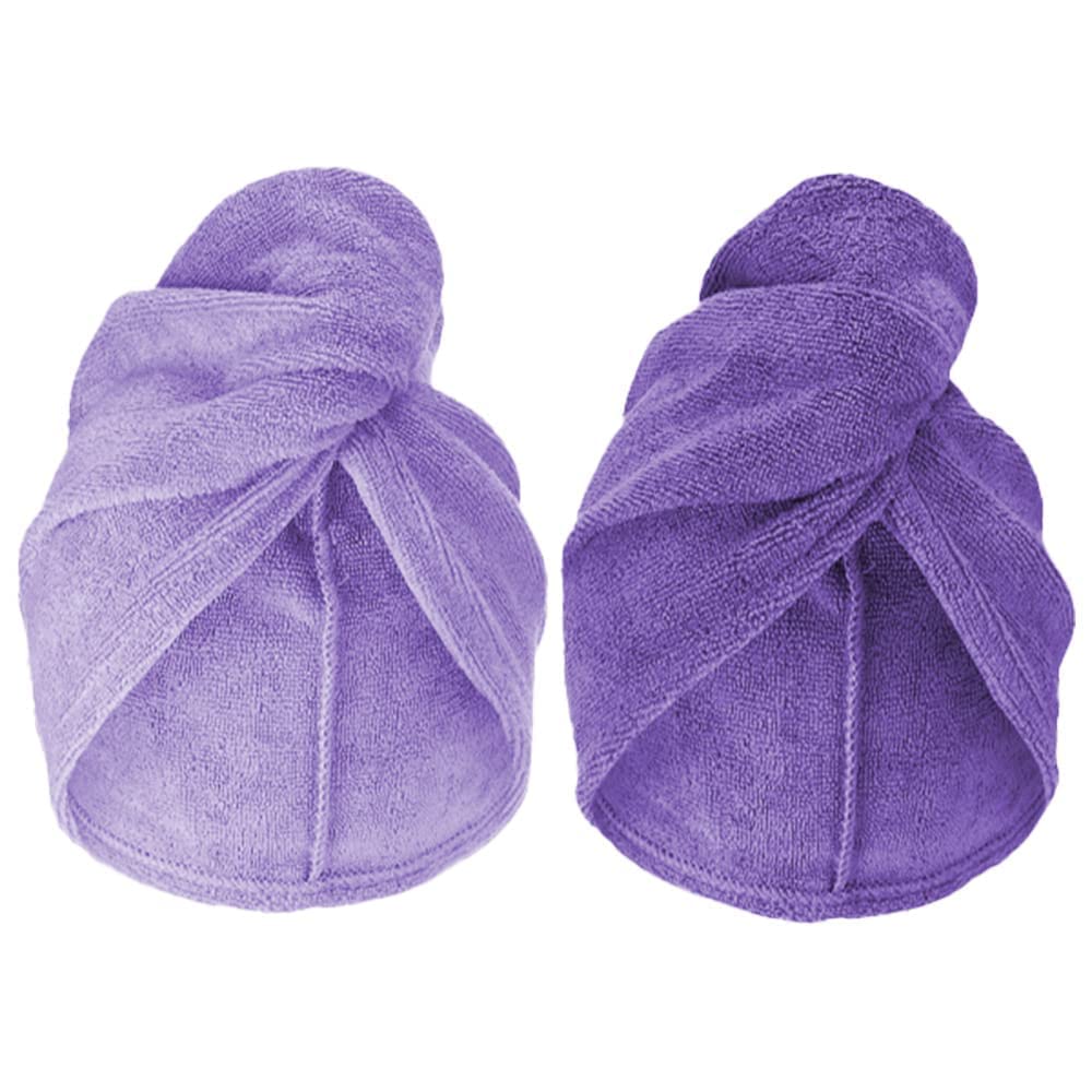 Turbie Twist speed-dry demo shows faster drying in real-use shower room setting.