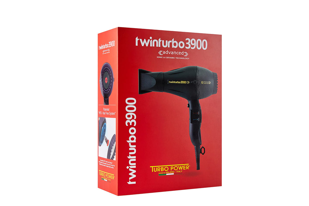 Turbo Power Twin Turbo 3900 heat-resistant front body offers safer, cooler handling.