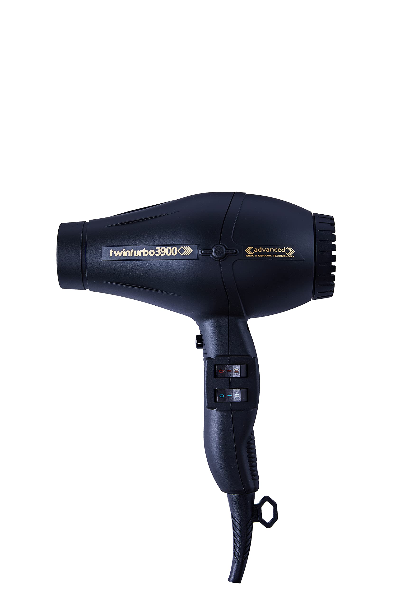 Turbo Power Twin Turbo 3900 nozzle attachments enable precise styling and faster drying.
