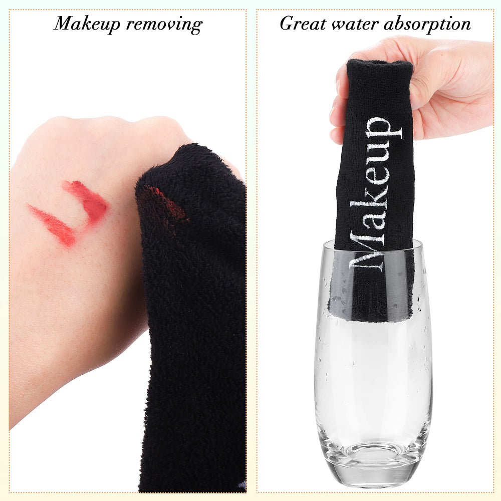 TURSTIN 13x13 inch towels shown for full-face cleansing