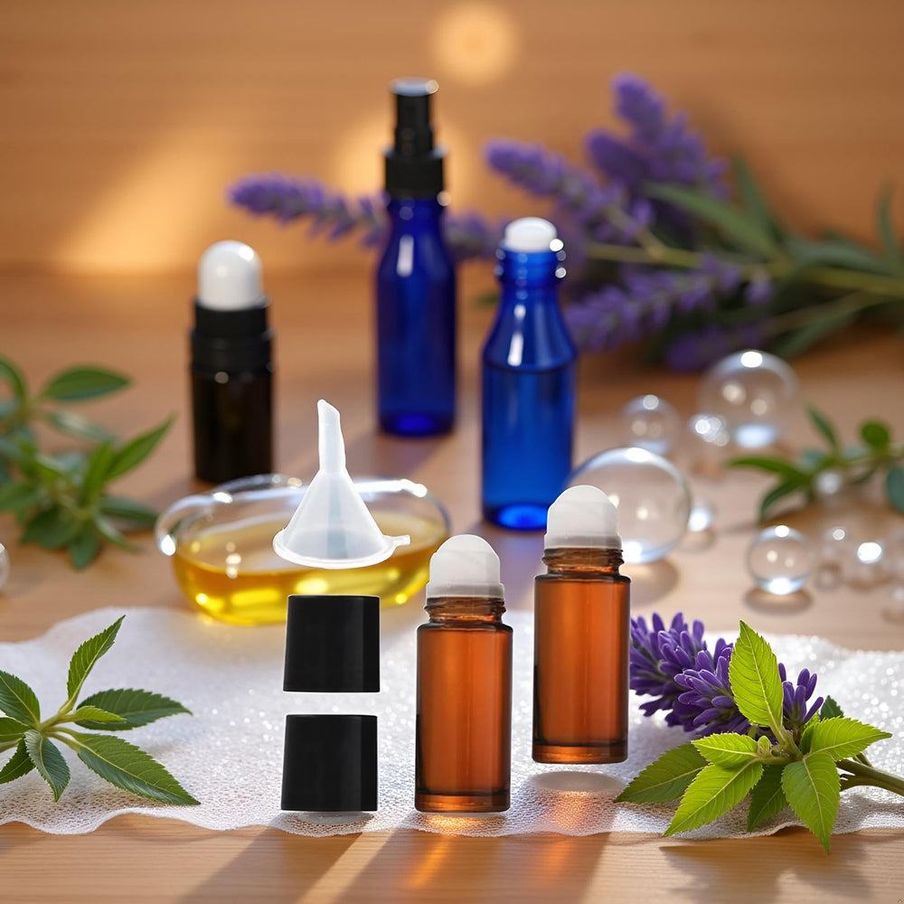 Tustao travel-friendly bottle shown in compact travel kit.