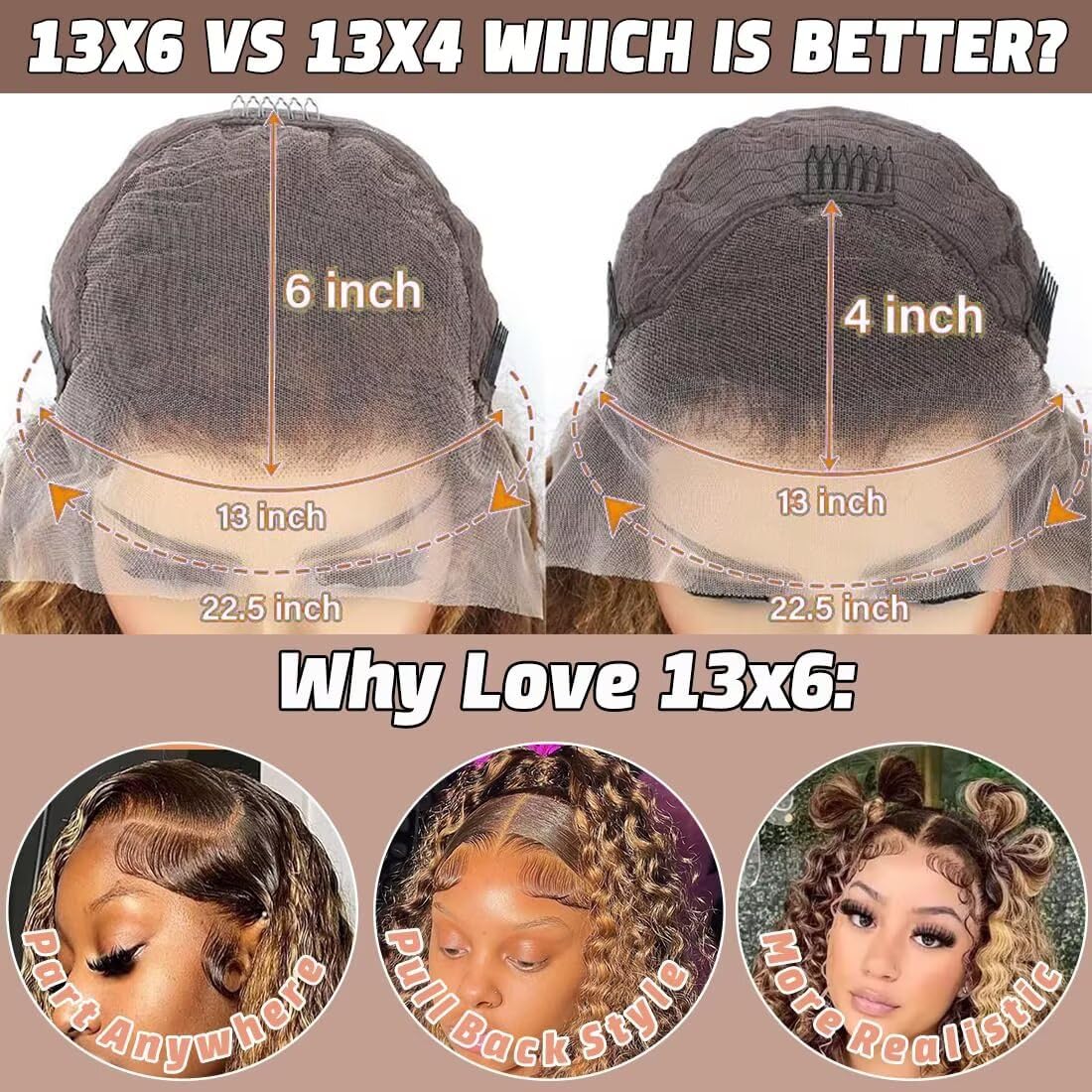 Tuviso Deep wave wig suited for weddings, parties, and daily glam.