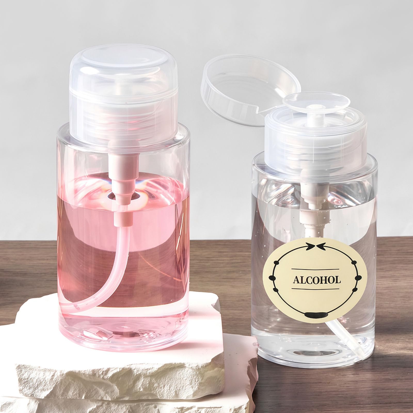 TUZAZO labeled bottles included for organized product names