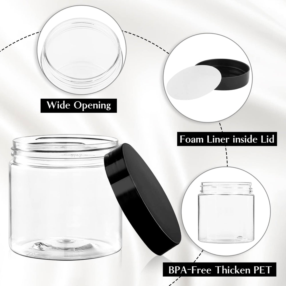 TUZAZO airtight foam gasket lid preserves product quality during travel.