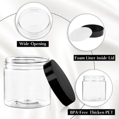 TUZAZO airtight foam gasket lid preserves product quality during travel.