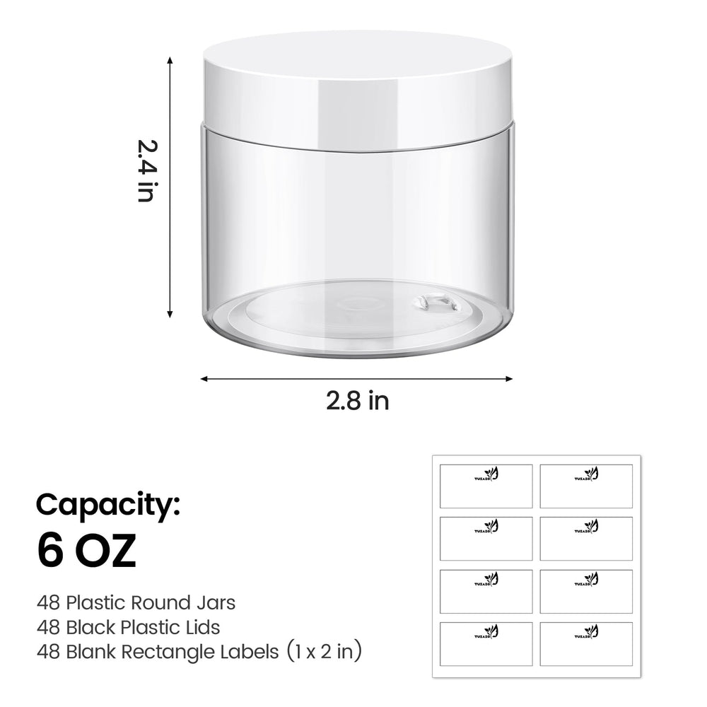TUZAZO airtight lid with foam gasket keeps products secure during transport.