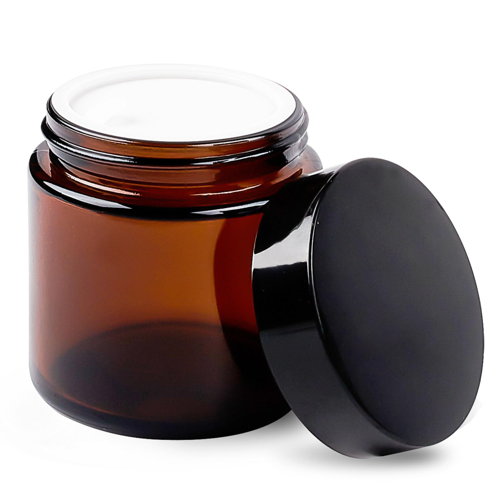 TUZAZO 4oz amber glass jar is dishwasher-safe for easy cleanup