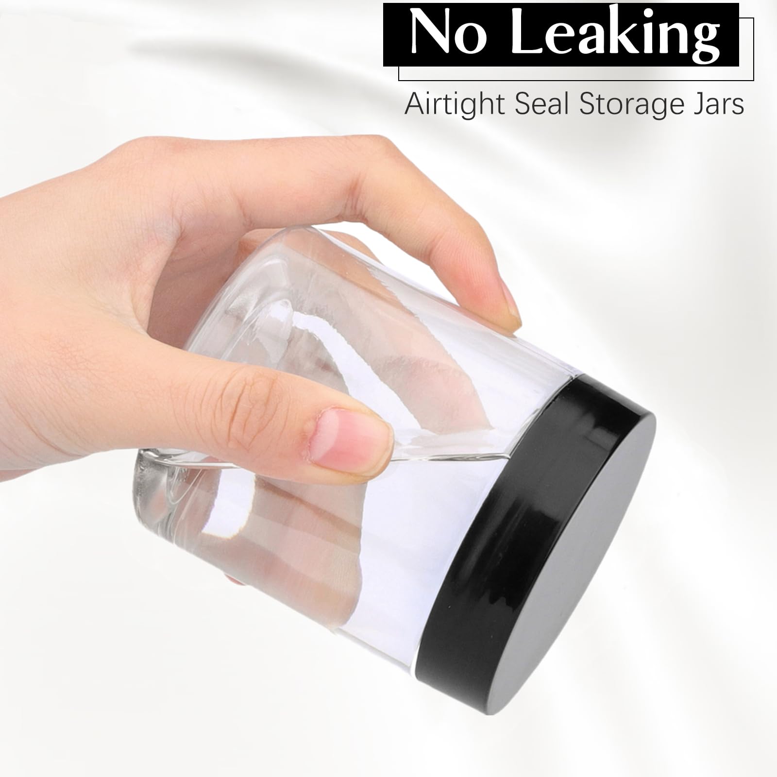 TUZAZO BPA-free plastic storage promotes safe, lightweight organization of creams