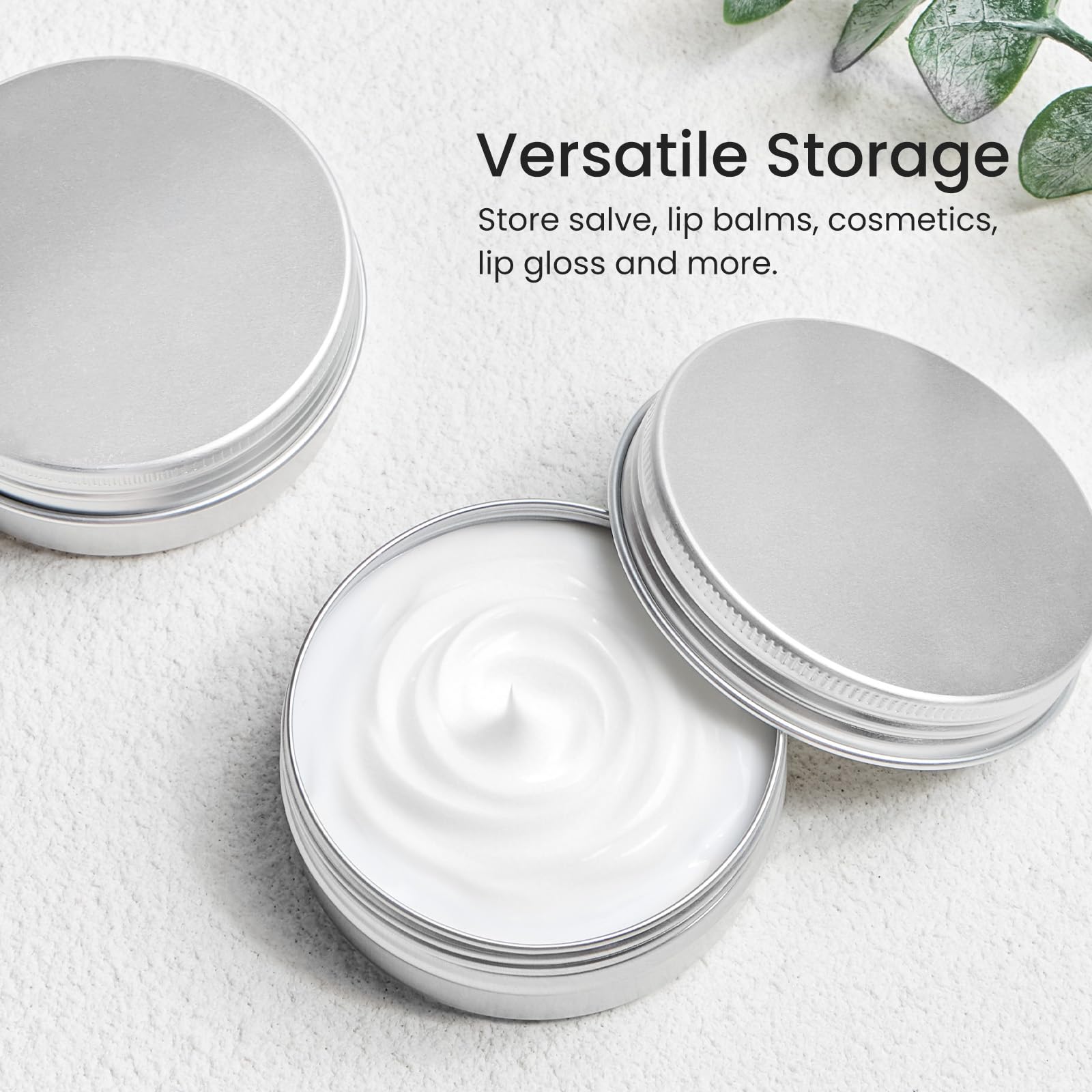 TUZAZO lip balm-safe portable tin emphasizes convenient accessory for travel.