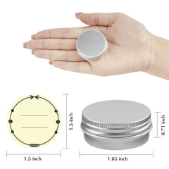 TUZAZO screw-lid tin demonstrates leak-resistant design for travel cosmetics.