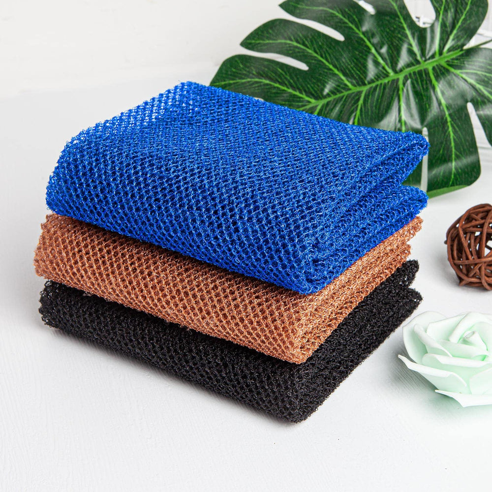 TUZIER African Net Sponge daily-use soft texture is gentle yet effective for regular cleansing.