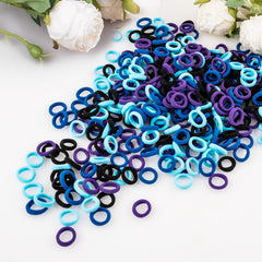 TVINLIK soft seamless hair ties multicolor pack ready for everyday wear and gentle hold.