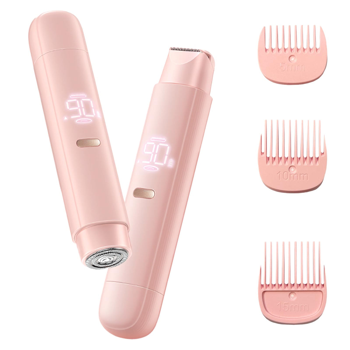 TWAKA bikini trimmer dual-head design supports fast shaving and precise epilation.