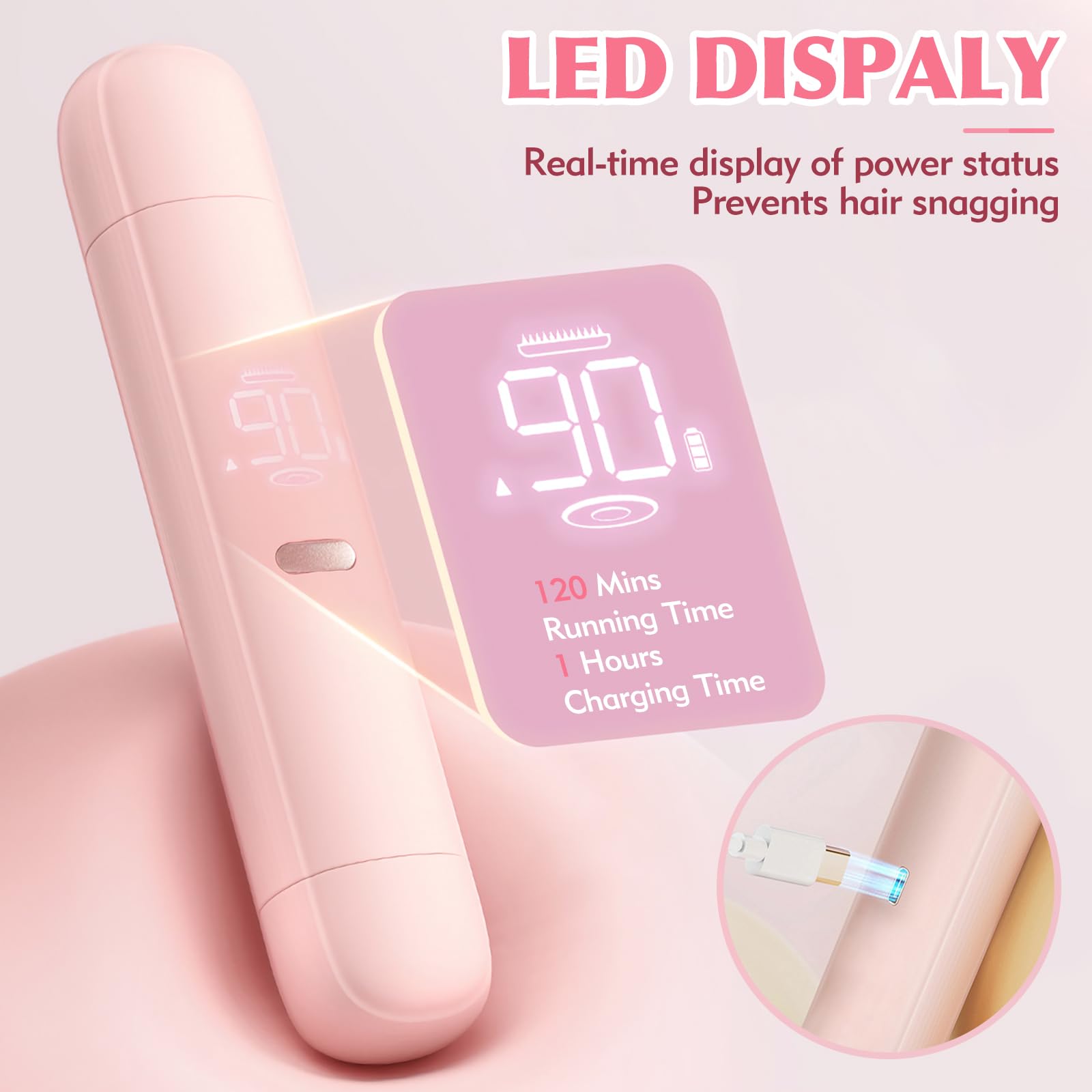 TWAKA bikini trimmer is easy to rinse and clean after shower use.
