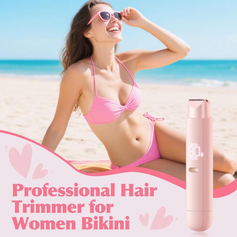 TWAKA bikini trimmer with epilation roller delivers gentle precise detail work.