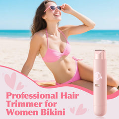 TWAKA bikini trimmer with epilation roller delivers gentle precise detail work.