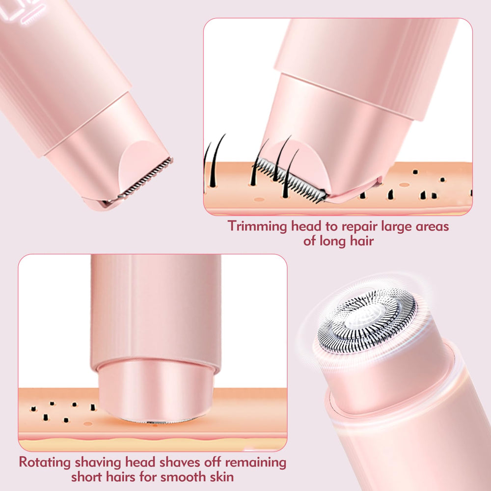 TWAKA bikini trimmer features Type-C fast charging for quick power.