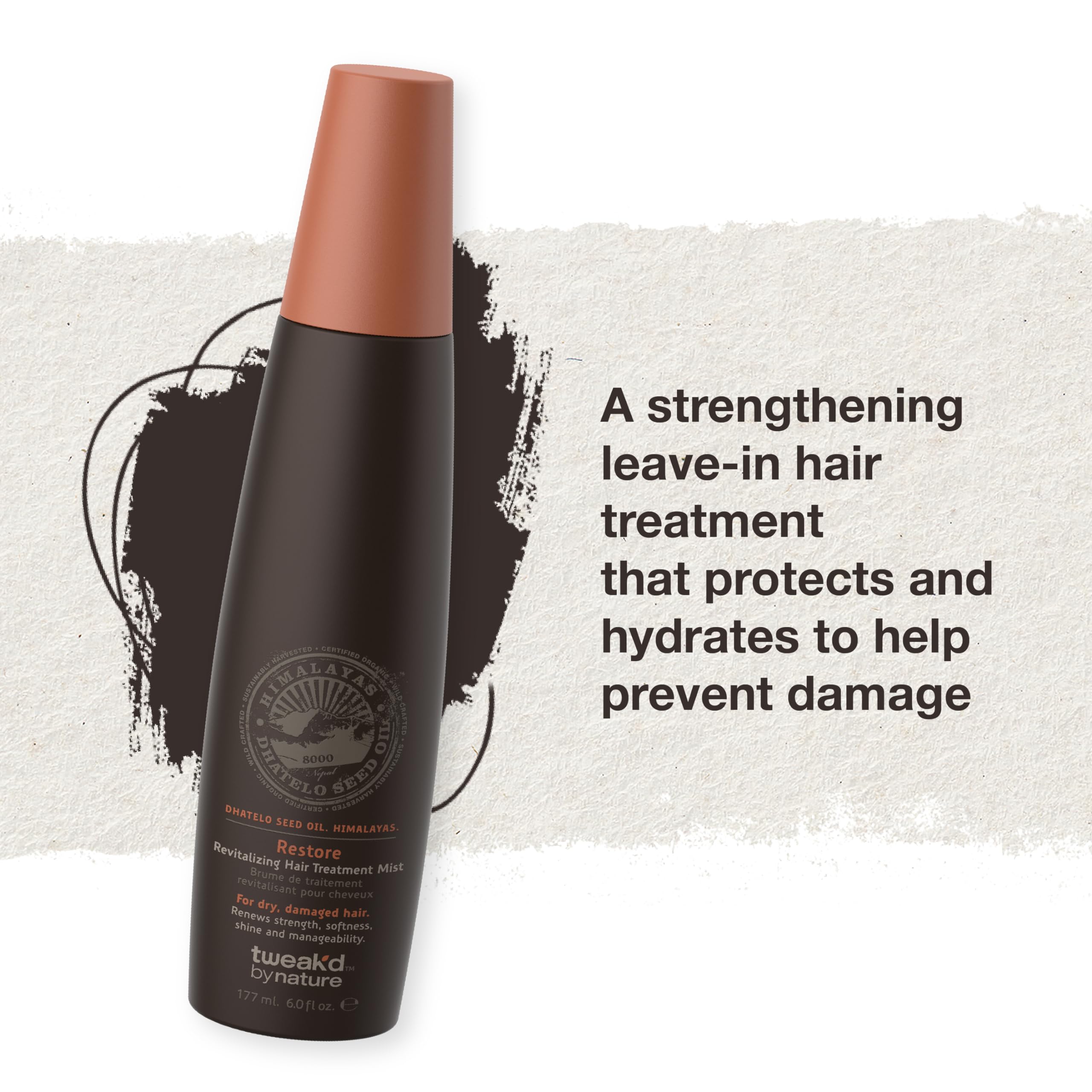 Tweak’d by Nature Himalayan dhatelo seed oil origin—deep repair and protective barrier.