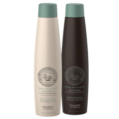 Rise & Shine shampoo bottle by Tweak’d by Nature shows volumizing root lift