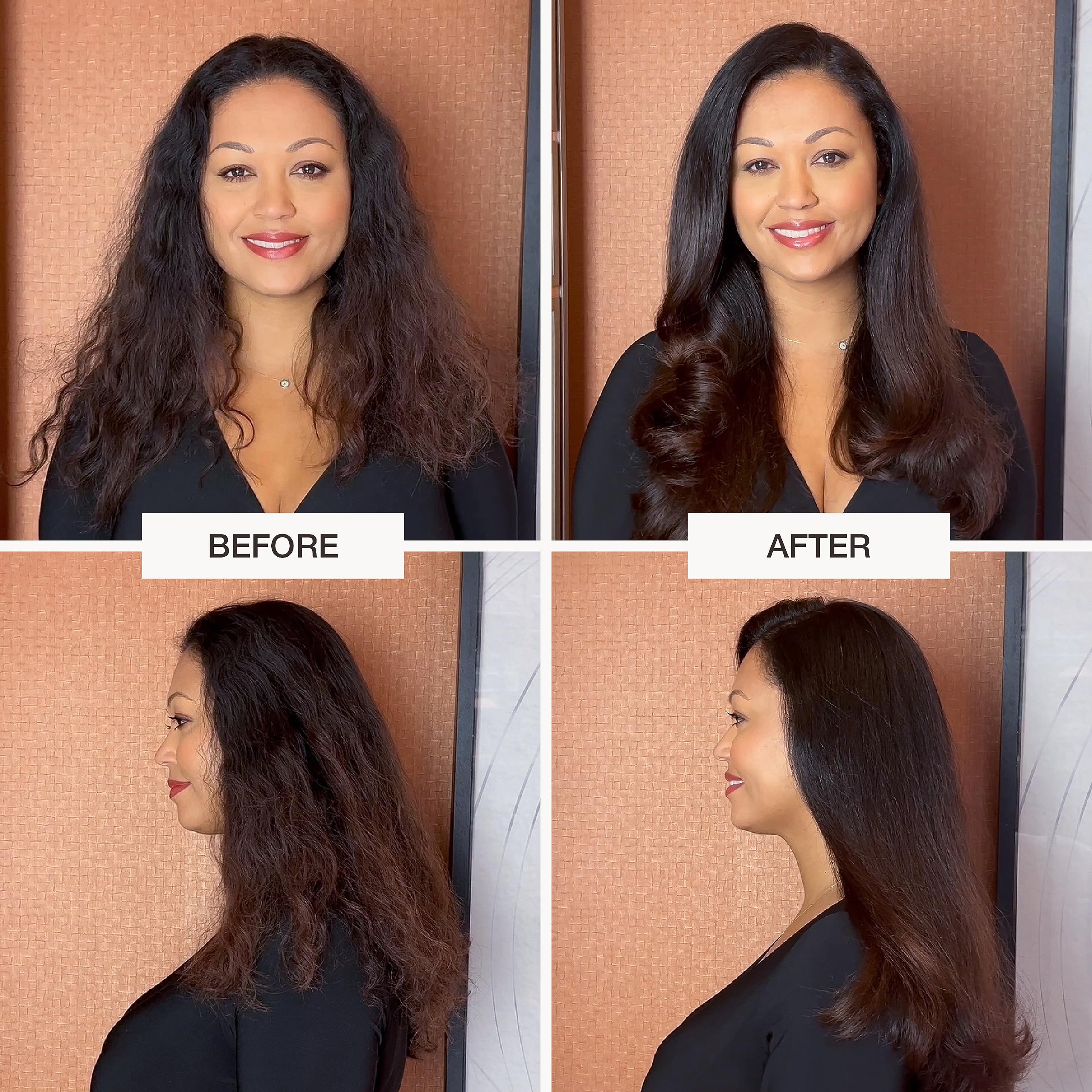 Tweak'd by Nature Restore detangler in action aids easy combing after wash