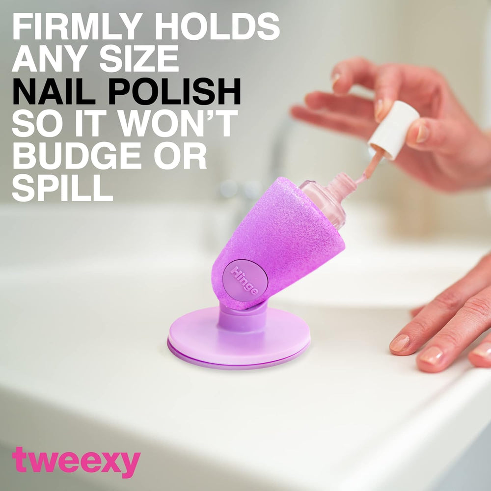 Tweexy Hinge manicure workstation setup keeps tools organized for efficient sessions.