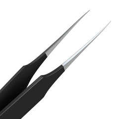 Tweezees pointed-tip tweezers highlight ultra-sharp tips for targeted ingrown care.