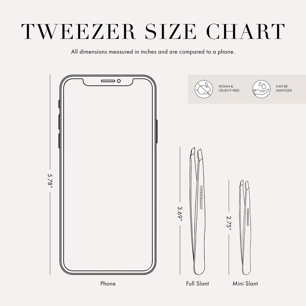 Tweezerman Allure Best of Beauty award badge closeup signals enduring professional quality.