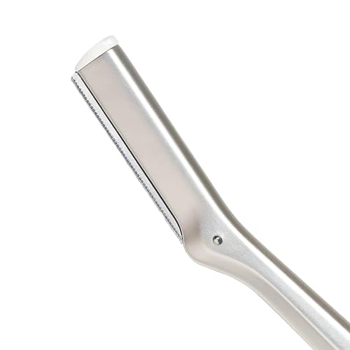 Tweezerman facial razor handle design with comfortable grip for smooth strokes