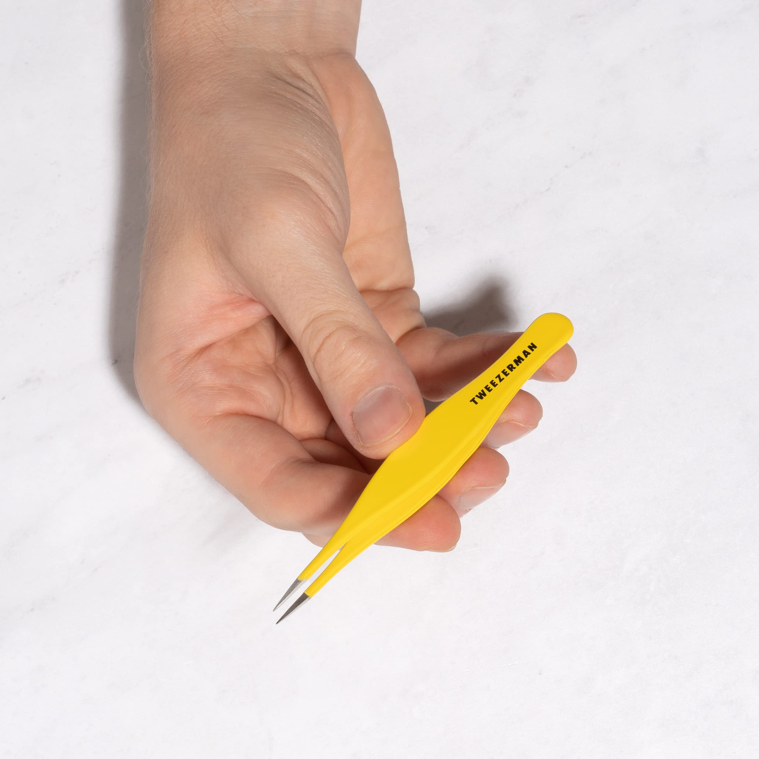 Tweezerman First Aid Splintertweeze tapered tips deliver precise extraction.