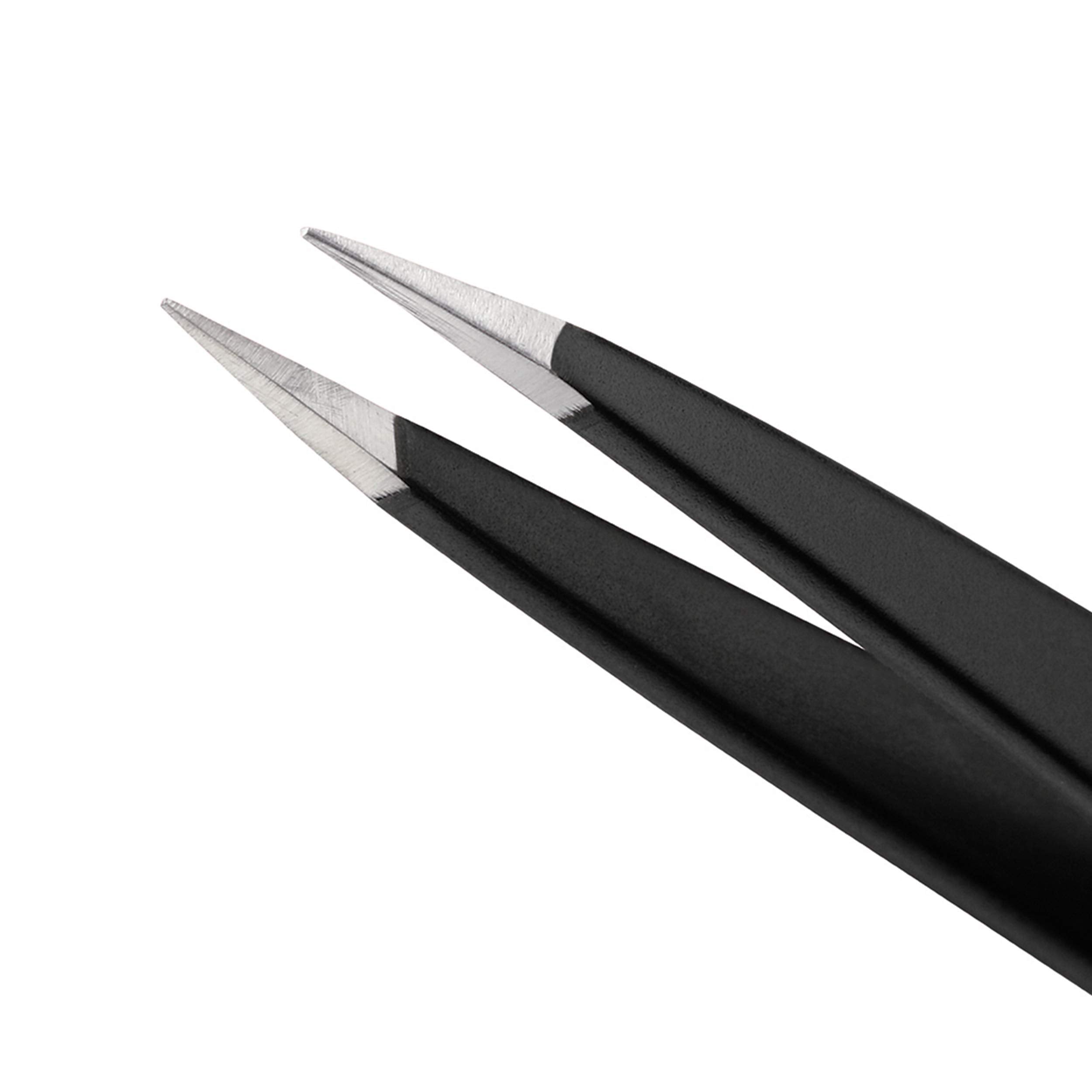 Tweezerman tips are cleanable with alcohol for hygienic maintenance
