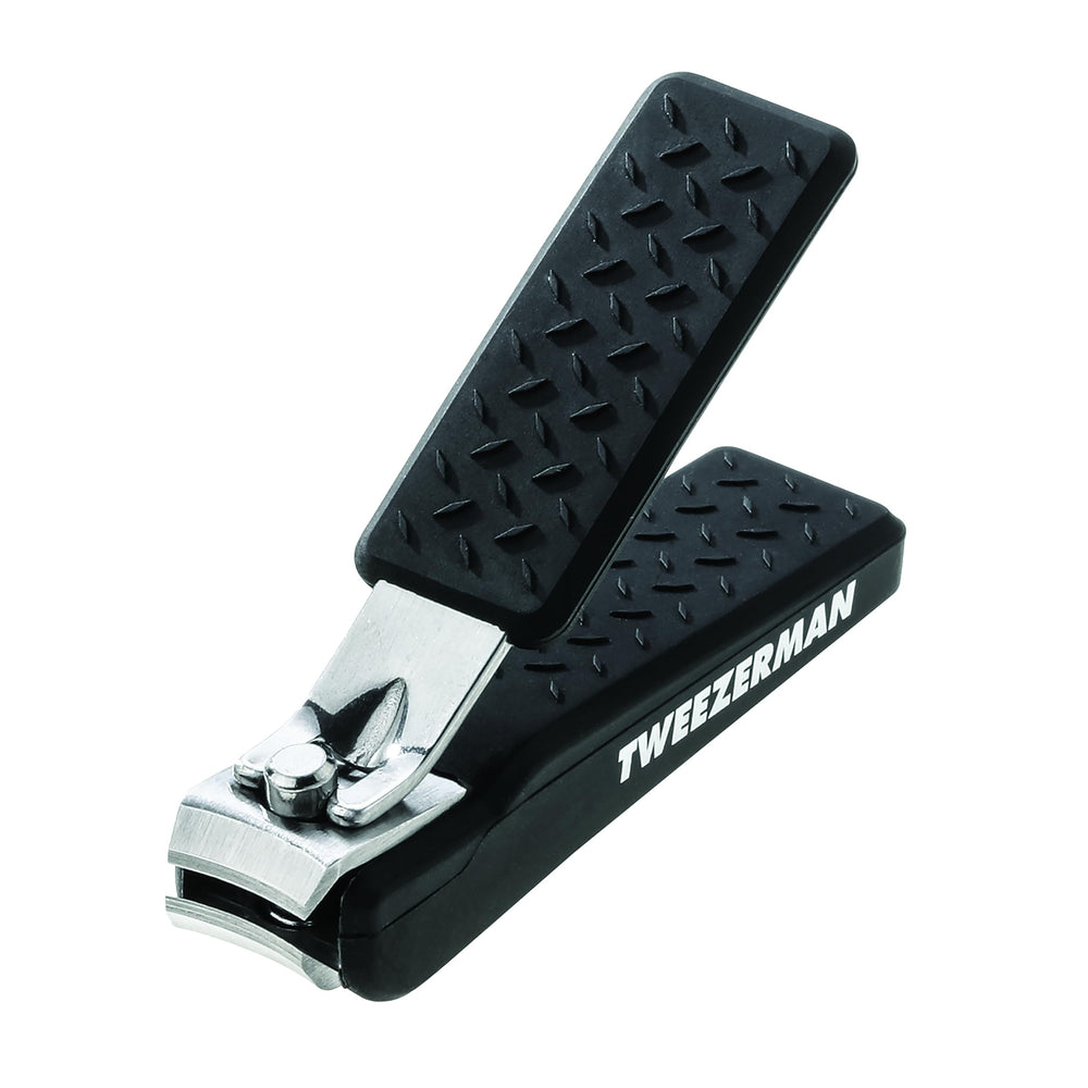Tweezerman Precision Grip Fingernail Clipper cleaning-ready with alcohol or peroxide