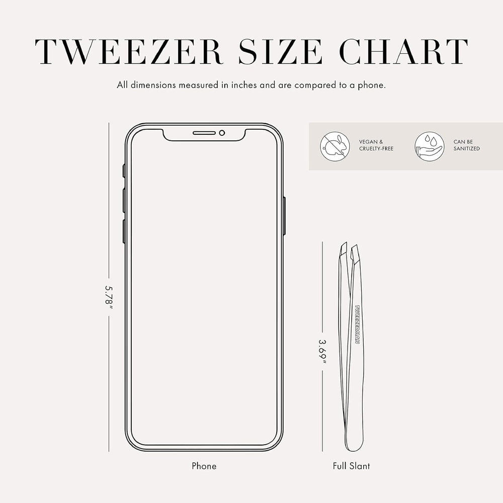Tweezerman precision tweezer demonstrates calibrated tension for control