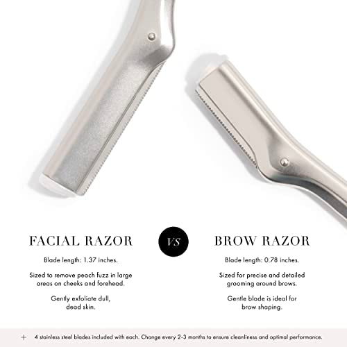 Tweezerman stainless steel blades close-up showing sanitary, durable edges