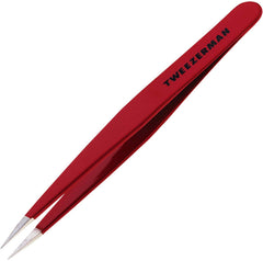 Tweezerman stainless steel point tweezer aligned tips for accurate grip