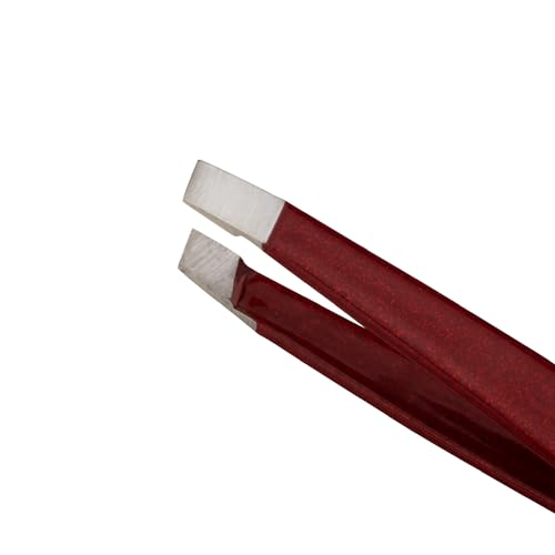 Tweezerman Vintage Rose Mini Slant Tweezer tips deliver precise brow shaping