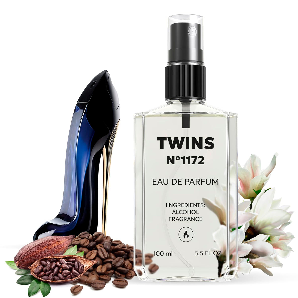 TWINS Impression of Good Girl bottle front for daily wear