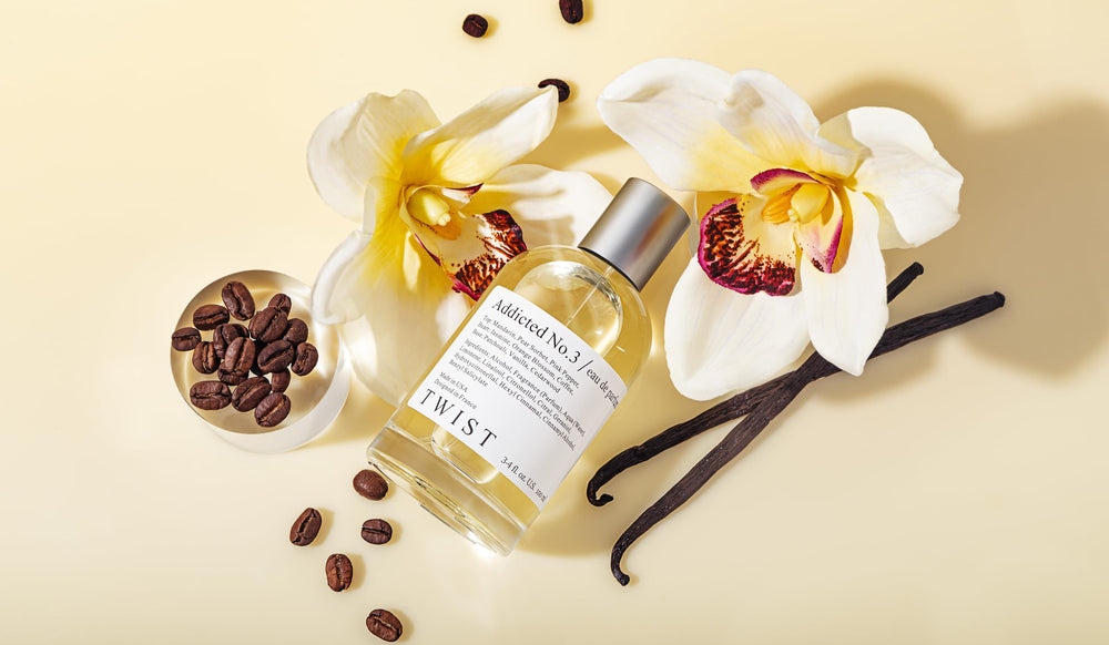 Twist Addicted No. 3 free sample insert invites you to try a 2 ml perfume.