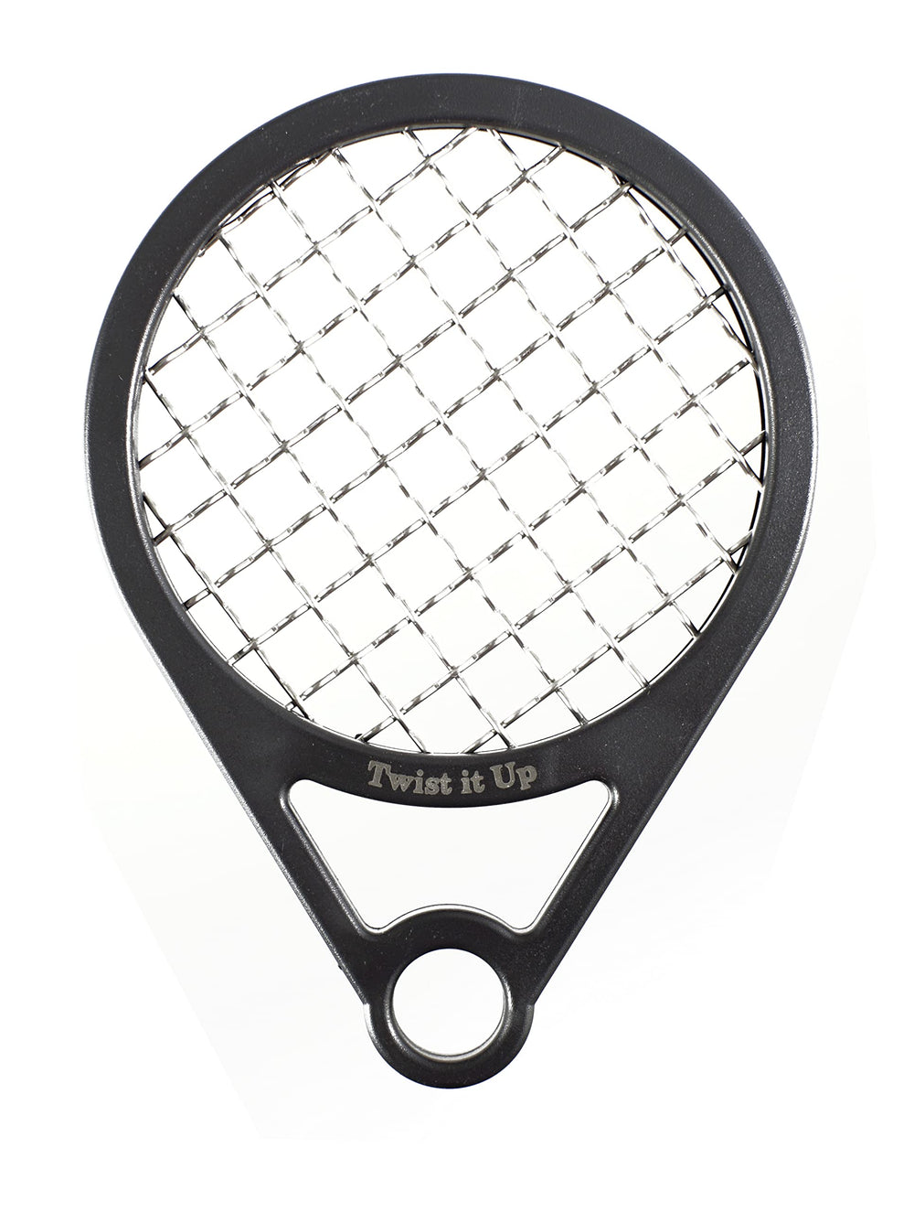 Twist It Up Bond Black comb closeup showing curl-boosting design for natural black hair.
