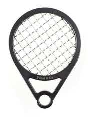 Twist It Up Bond Black comb closeup showing curl-boosting design for natural black hair.