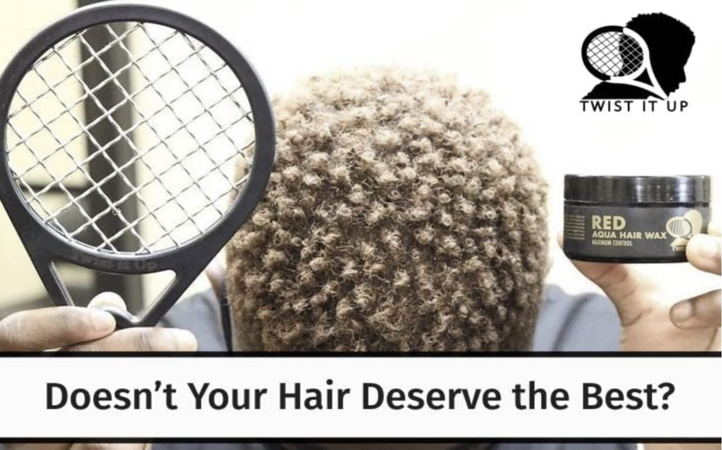 Twist It Up Bond Black comb styling-demo showcases quick twists and curls.