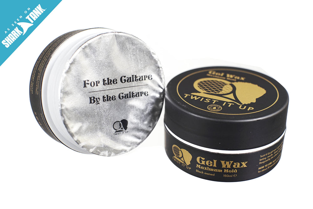 Twist It Up New Hair Gel Wax application routine for easy daily styling