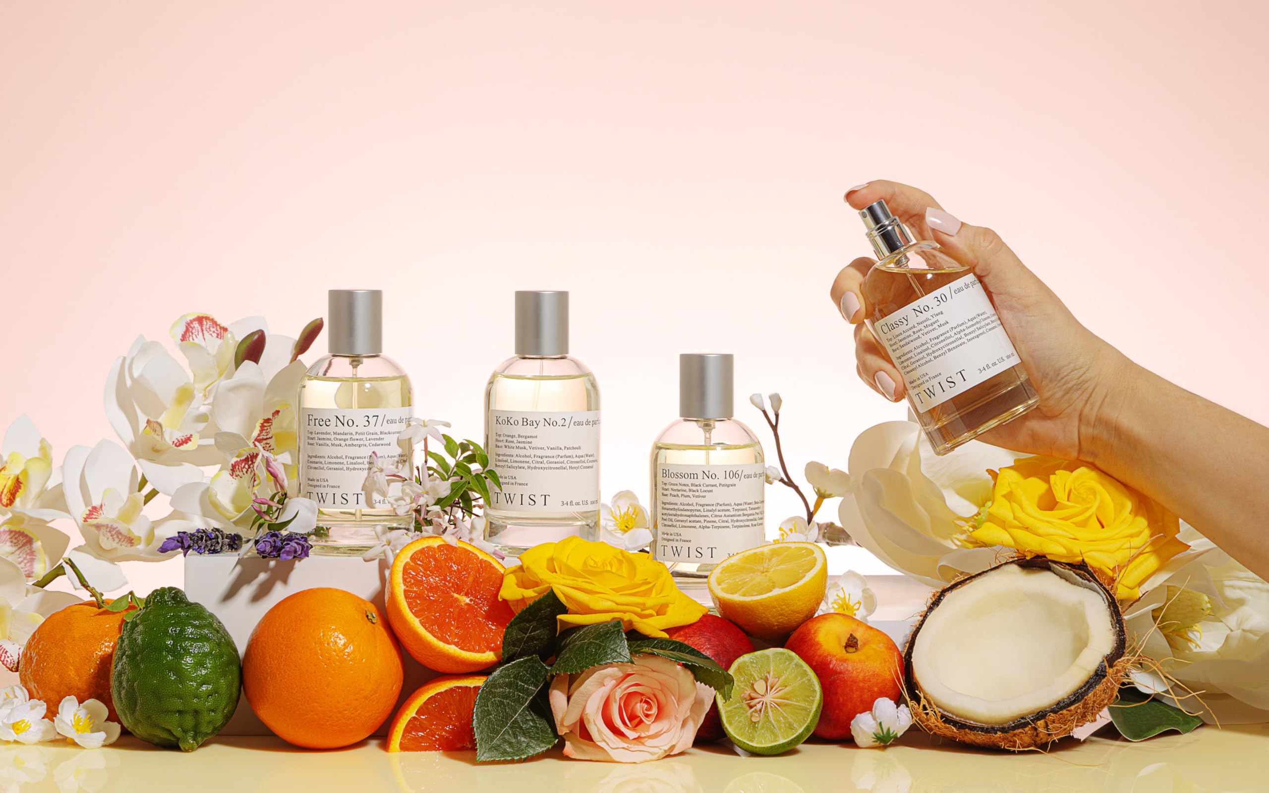 Twist Paradise No. 19 sourced globally for high-quality clean ingredients