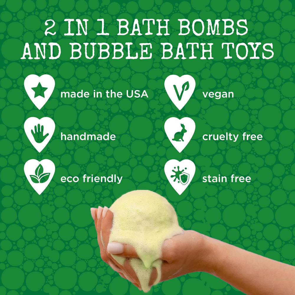 Two Sisters products promote easy cleanup after a fun bath