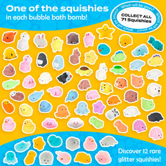 Two Sisters large bath bomb releasing vibrant colors and long lasting bubbles