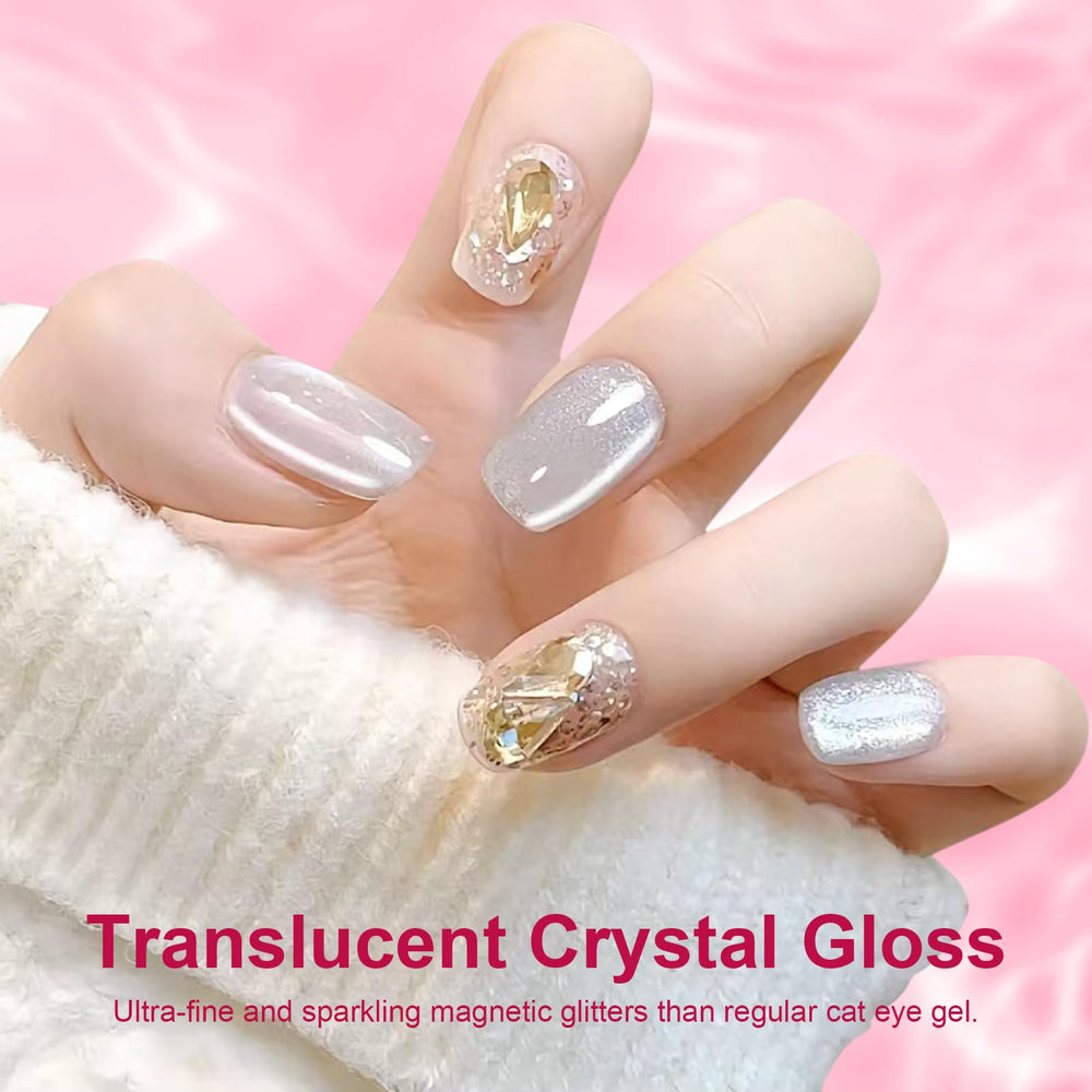 TWOEIGHT ice jelly pink nails illustrate sheer, glassy translucency.