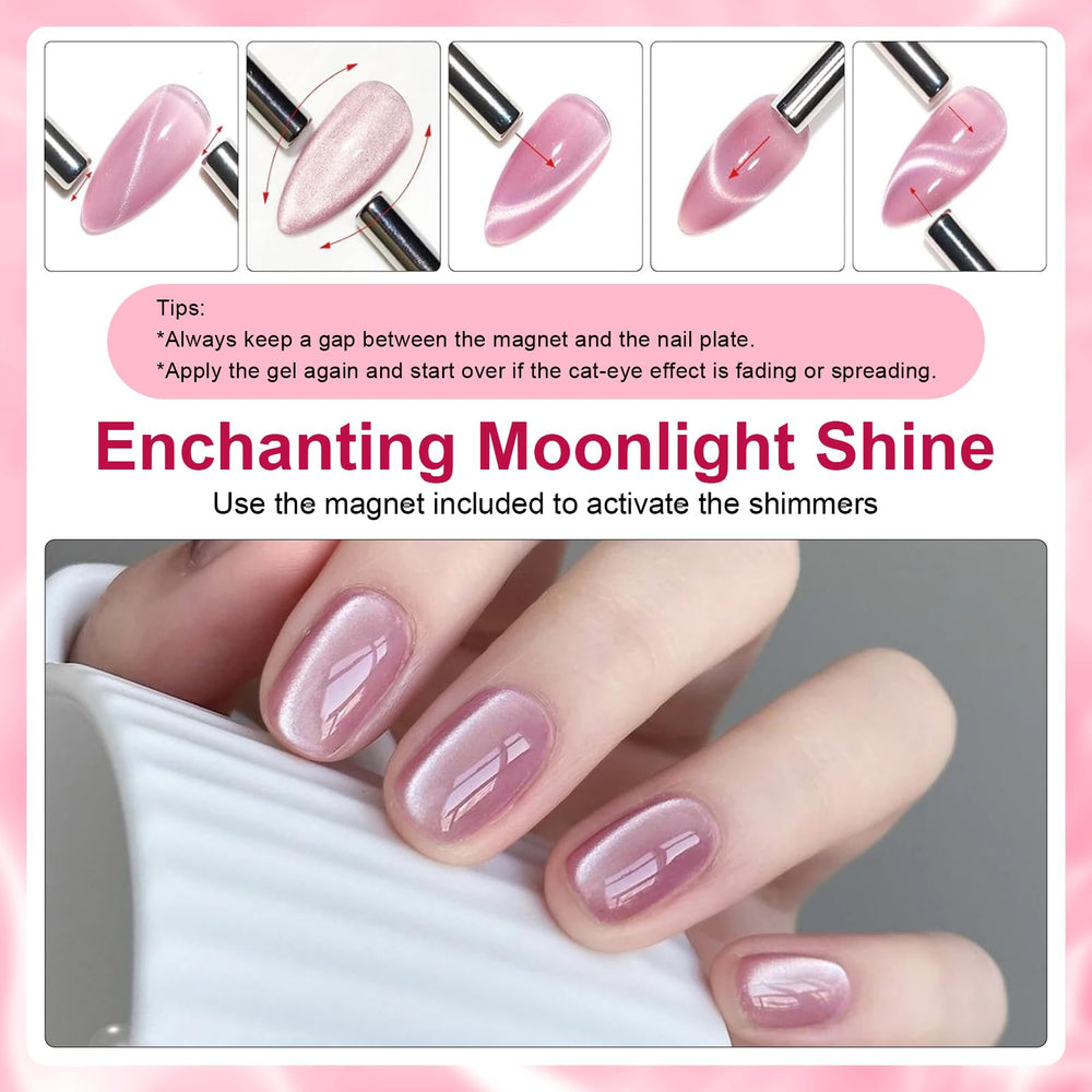 TWOEIGHT silver glitter nails emphasize luminous, long-lasting shine.