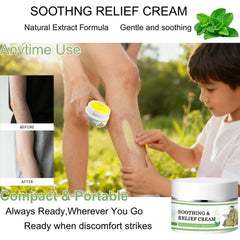 2Pcs Soothing Relief Cream on-dry-areas-elbows-knees shows targeted hydration