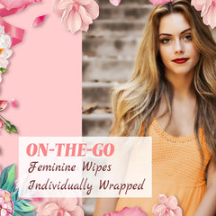 twoworld feminine wipes on the go for easy cleansing during workouts or commutes