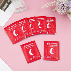 twoworld feminine wipes with rose essence deliver gentle cleansing and aroma.