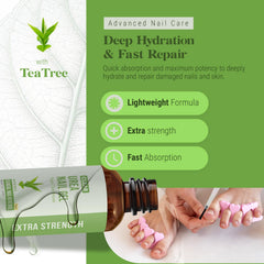 TXLSC CLEAR Urea Nail Gel brush application enables easy night-time use